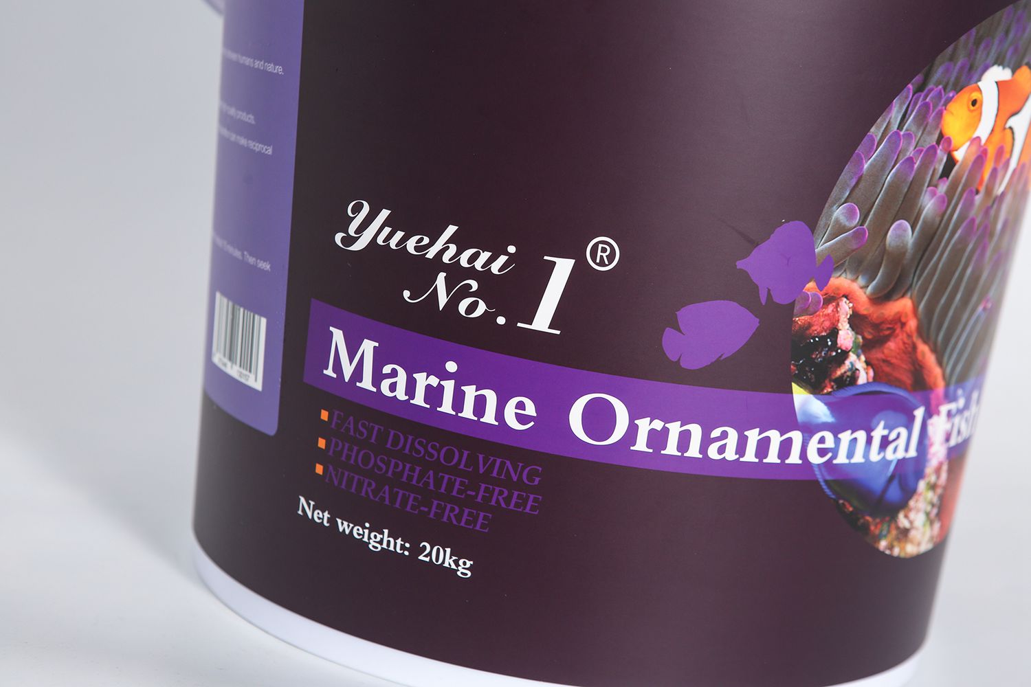 Marine ornamental fish sea salt-barrel